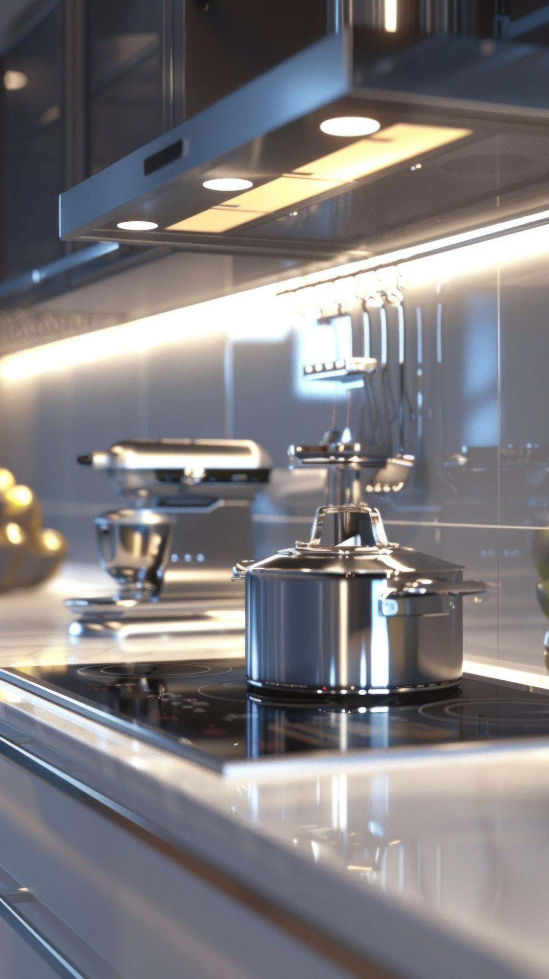 Postazione di cucina professionale